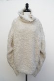 画像1: KAKAN　 HIGHNECK FUR PULLOVER 　 col. WHITE (1)