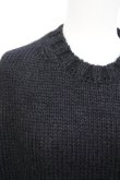 画像2: KAKAN　 HANDSPU N CONBI PULLOVER 　 col. BLACK (2)