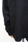 画像3: KAKAN　 HANDSPU N CONBI PULLOVER 　 col. BLACK (3)