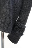 画像5: KAKAN　 HANDSPU N CONBI PULLOVER 　 col. BLACK (5)