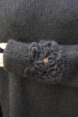 画像6: KAKAN　 HANDSPU N CONBI PULLOVER 　 col. BLACK (6)