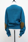 画像2: BLESS N°78　 5081 Pearlpad Sweater　 col.Turquoise (2)