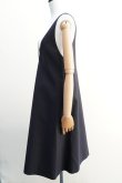 画像4: BOWTE　 WOSTED DOESKIN MIDDLE DRESS　 col.DARK NAVY (4)