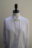 画像1: BOWTE　 SEMI SPREAD COLLAR SHIRT　 col.WHITE (1)