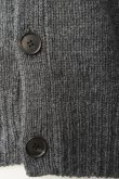 画像4:  AURALEE　 WOOL CASHMERE SILK KNIT CARDIGAN 　 col. GRAY (4)