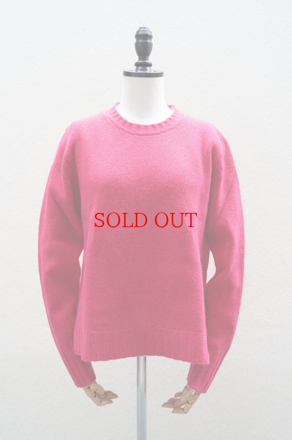 画像1: eleven 2nd   Round Neck Sweater  col.Pink (1)