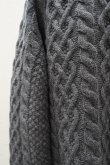 画像8: TENNE HANDCRAFTED MODERN　 VOLUME SLEEVE ALAN KNIT PULLOVER　 col. CHARCOAL (8)