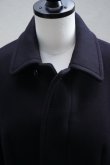 画像2:  AURALEE　 SPONGE WOOL MELTON SHORT BLOUSON　 col. DARK NAVY (2)