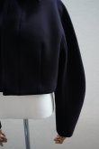 画像3:  AURALEE　 SPONGE WOOL MELTON SHORT BLOUSON　 col. DARK NAVY (3)