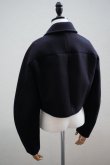 画像7:  AURALEE　 SPONGE WOOL MELTON SHORT BLOUSON　 col. DARK NAVY (7)