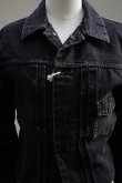 画像4: TANAKA　 THE JEAN JACKET　 col.BLACK (4)