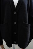 画像2: Oblada　 BLUES CARDIGAN　 col.BLACK (2)