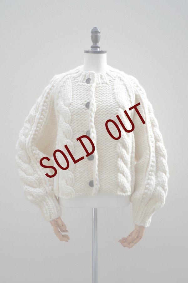 画像1: Oblada　 ALAN CARDIGAN　 col.IVORY (1)