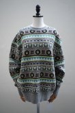 画像2: BOWTE　 FAIRISLE AND BRID ROCK' N' ROLL JACQUARD KNIT　 col.GREY (2)