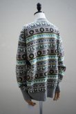 画像5: BOWTE　 FAIRISLE AND BRID ROCK' N' ROLL JACQUARD KNIT　 col.GREY (5)