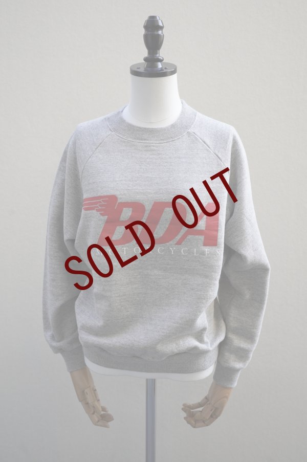 画像1: Oblada　 BDA MOTORCYCLE SWEAT　 col.GRAY (1)