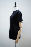 画像2: Oblada　 VELOR TEE　 col.BLACK (2)