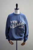 画像1: Oblada　 YES OBLADA LOGO SWEAT　 col.BLUE (1)