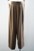 画像1: humoresque　 wide pants　 col.brown (1)