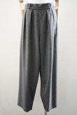 画像1: humoresque　 wide pants　 col.gray check (1)