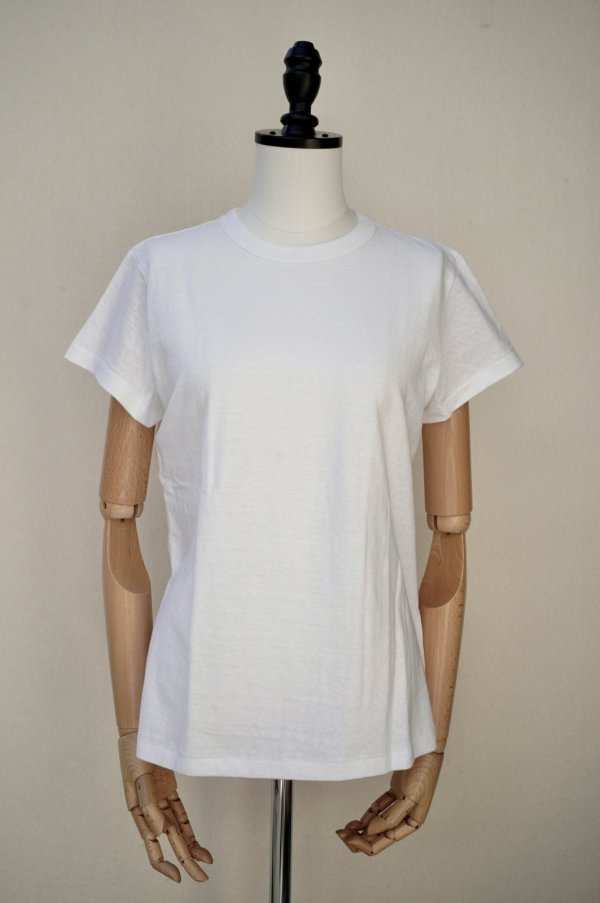 画像1: eleven 2nd 　 Plain Cotton Jersey T-shirt　 col.White (1)