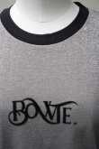 画像1: BOWTE　 ORGANIC COTTON GLITTER RINGER TEE　 col.GREY (1)