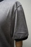 画像5: BOWTE　 ORGANIC COTTON GLITTER RINGER TEE　 col.GREY (5)