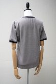 画像7: BOWTE　 ORGANIC COTTON GLITTER RINGER TEE　 col.GREY (7)
