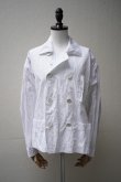 画像1: toogood　 THE COOK JACKET - CRUMPLED COTTON　  col.CHALK (1)