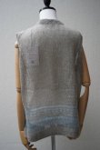 画像7: KAKAN　 MOHAIR JACQUARD VEST 　 col. BEIGE MIX (7)