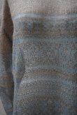 画像2: KAKAN　 MOHAIR JACQUARD PULLOVER 　 col. BEIGE MIX (2)