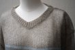 画像4: KAKAN　 MOHAIR JACQUARD PULLOVER 　 col. BEIGE MIX (4)