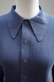 画像2: Oblada　 POLO KNIT　 col.BLUE (2)