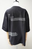 画像5: TANAKA　 THE BOXY TEE　 col.BLACK (5)