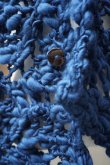 画像4: KAKAN　 HANDSPUN  SHORT PONCHO 　 col. D.BLUE (4)