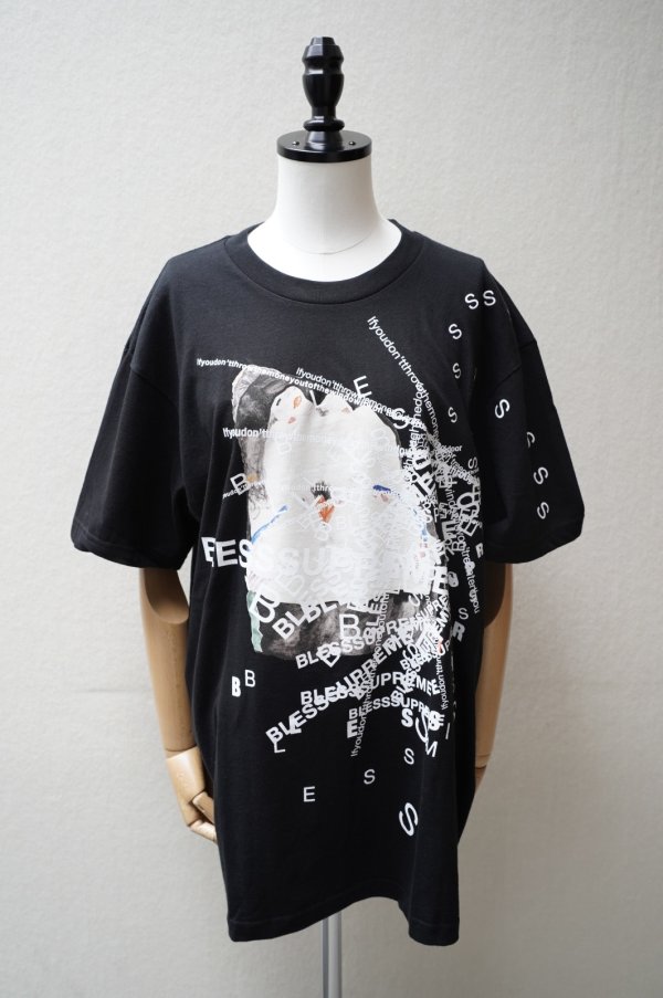 画像1: BLESSSUPREME　 SUPREME&BLESS Be Less T-Shirt　 col.black (1)