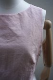 画像2:  -50% AURALEE　 HIGH DENSITY FINX LINEN WEATHER TANK　 col. PINK (2)