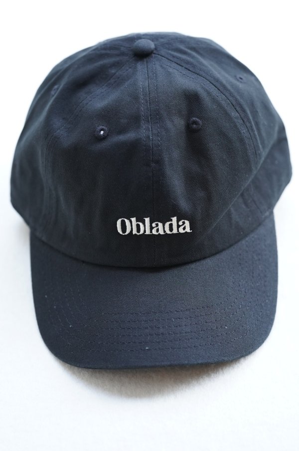 画像1: Oblada　 Oblada LOGO CAP　 col.BLACK (1)
