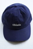 画像1: Oblada　 Oblada LOGO CAP　 col.NAVY (1)