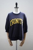 画像1: Oblada　 HALF SLEEVE SWEAT SHIRT　 col.NAVY (1)