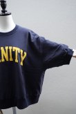 画像3: Oblada　 HALF SLEEVE SWEAT SHIRT　 col.NAVY (3)