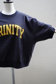 画像6: Oblada　 HALF SLEEVE SWEAT SHIRT　 col.NAVY (6)