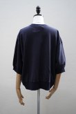 画像8: Oblada　 HALF SLEEVE SWEAT SHIRT　 col.NAVY (8)