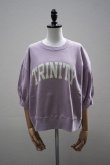 画像1: Oblada　 HALF SLEEVE SWEAT SHIRT　 col.LAVENDER (1)