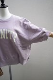 画像3: Oblada　 HALF SLEEVE SWEAT SHIRT　 col.LAVENDER (3)