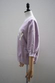 画像5: Oblada　 HALF SLEEVE SWEAT SHIRT　 col.LAVENDER (5)