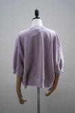 画像6: Oblada　 HALF SLEEVE SWEAT SHIRT　 col.LAVENDER (6)
