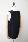 画像4: Sans limite　 TCパイルタンクトップ　 col.BLACK (4)