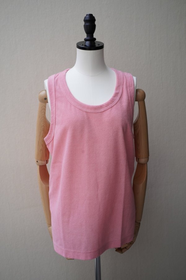 画像1: Sans limite　 TCパイルタンクトップ　 col.PINK (1)