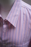 画像5: Sans limite   ボックスレギュラー半袖  SH01BH   col.PINK OX STRIPES (5)